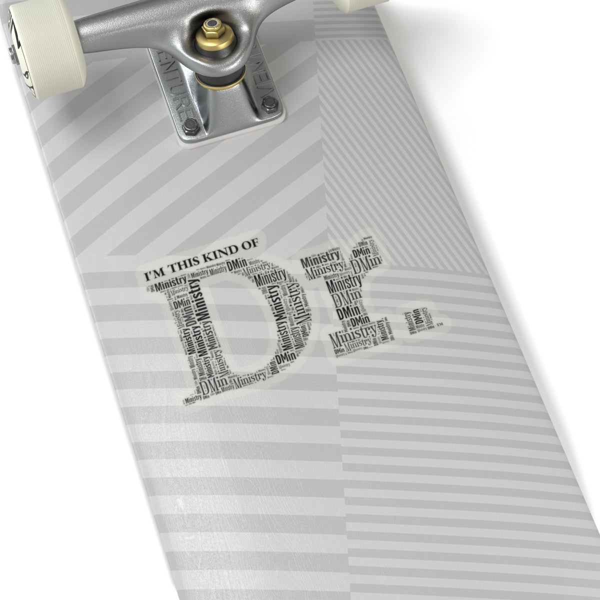 Dr of Ministry Kiss-Cut Stickers