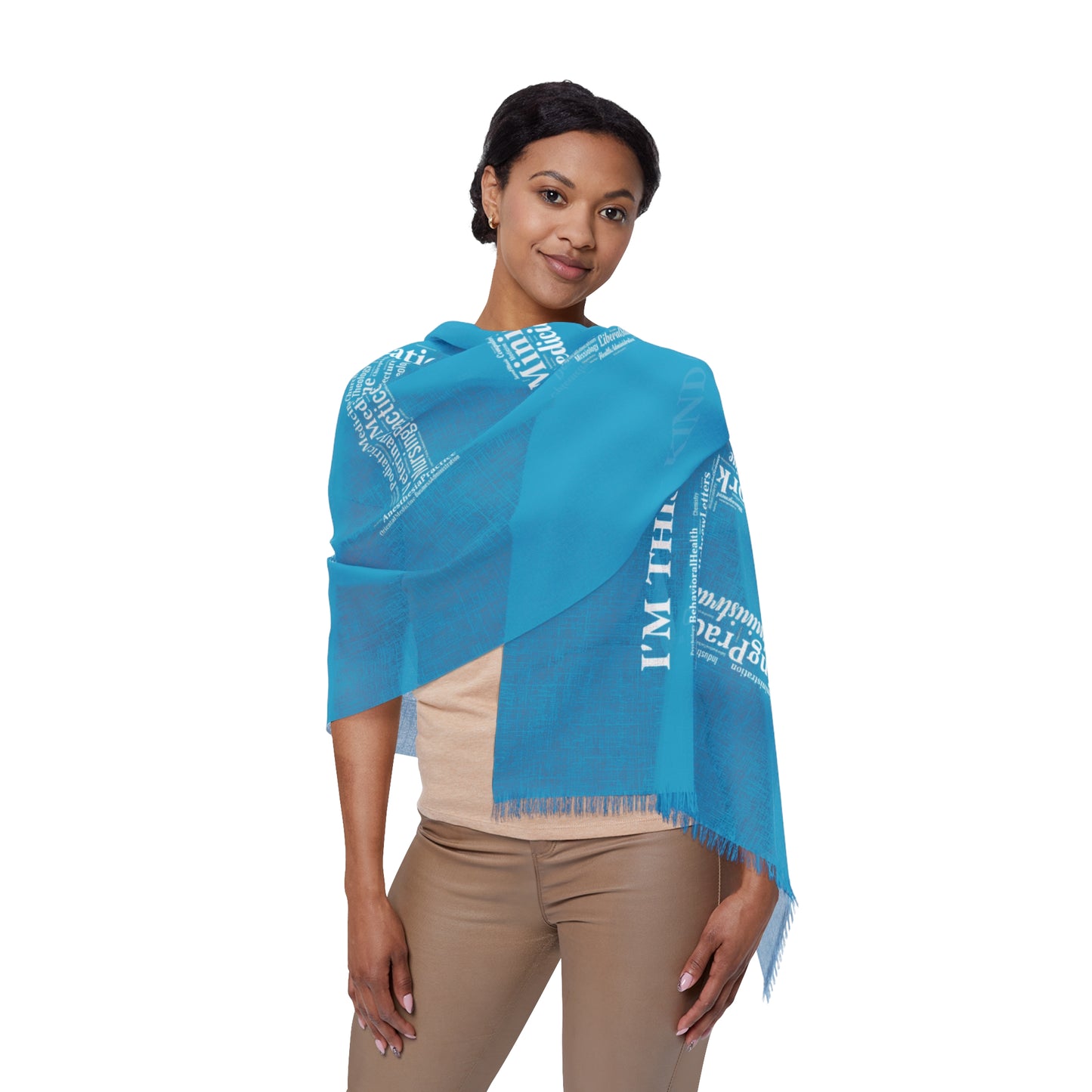 Turquoise Doctoral Light Scarf