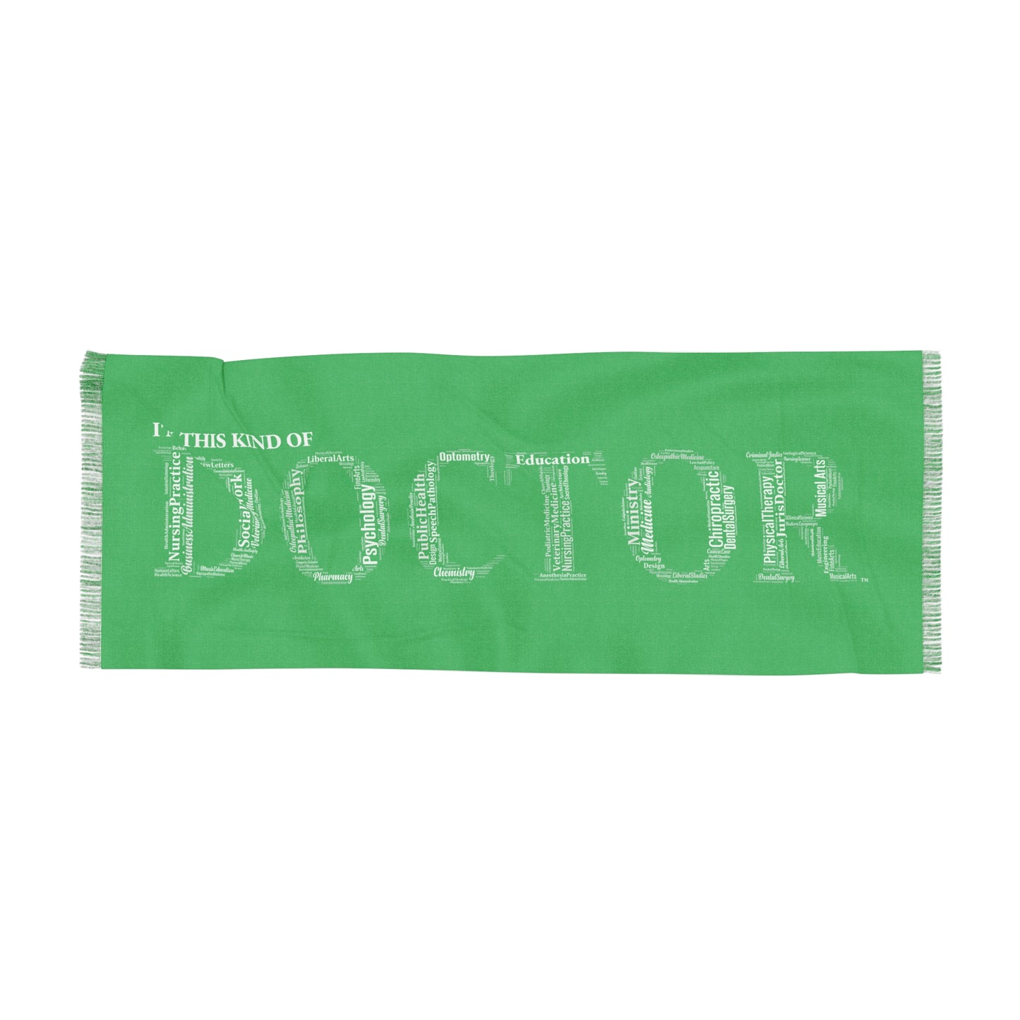 Emerald Green Doctor Light Scarf