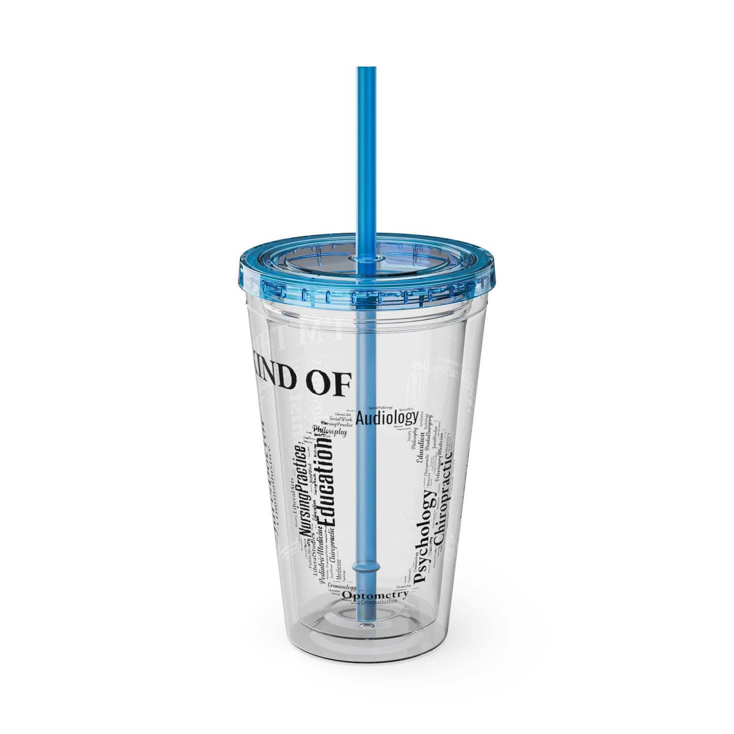 DOC Sunsplash Tumbler with Straw, 16oz