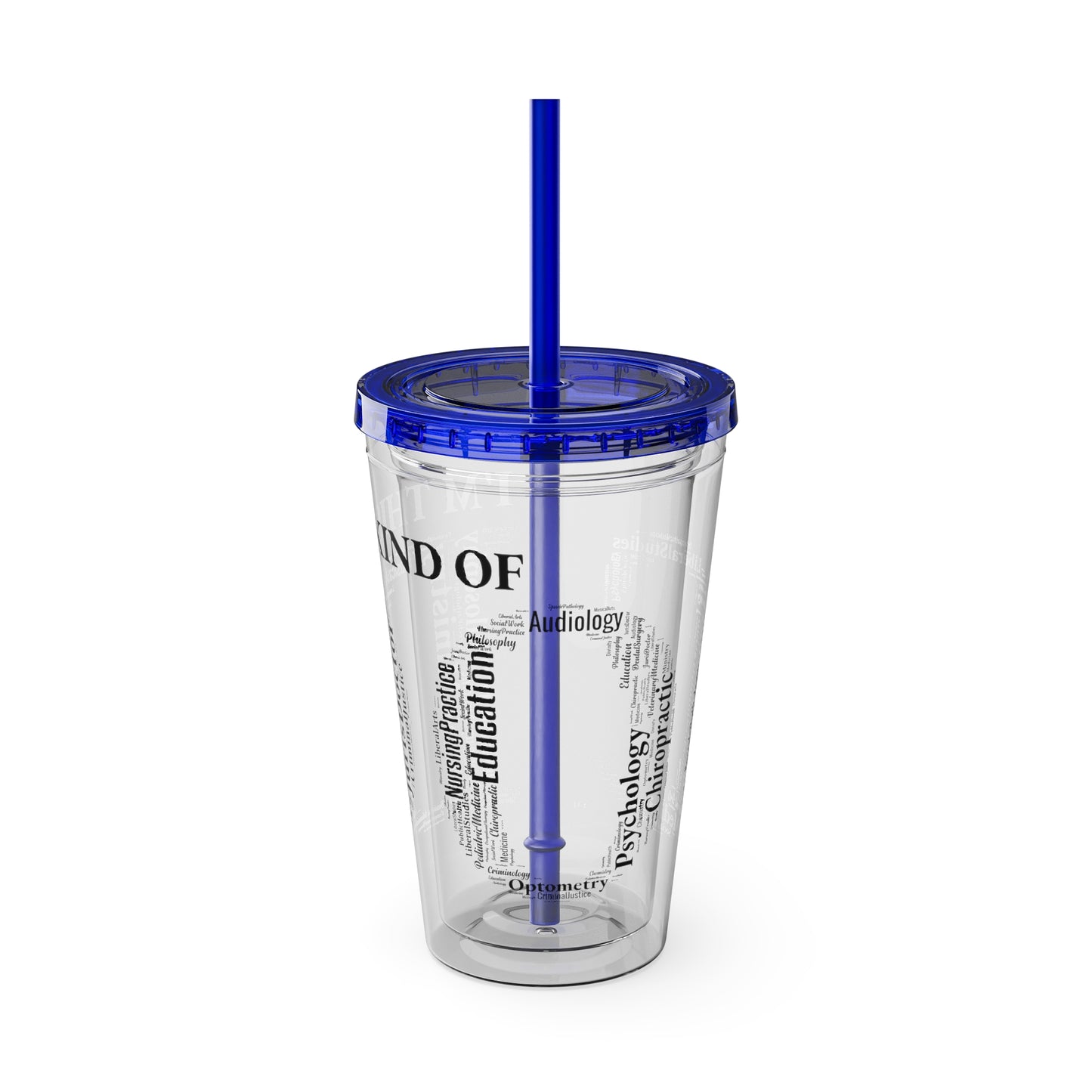 DOC Sunsplash Tumbler with Straw, 16oz