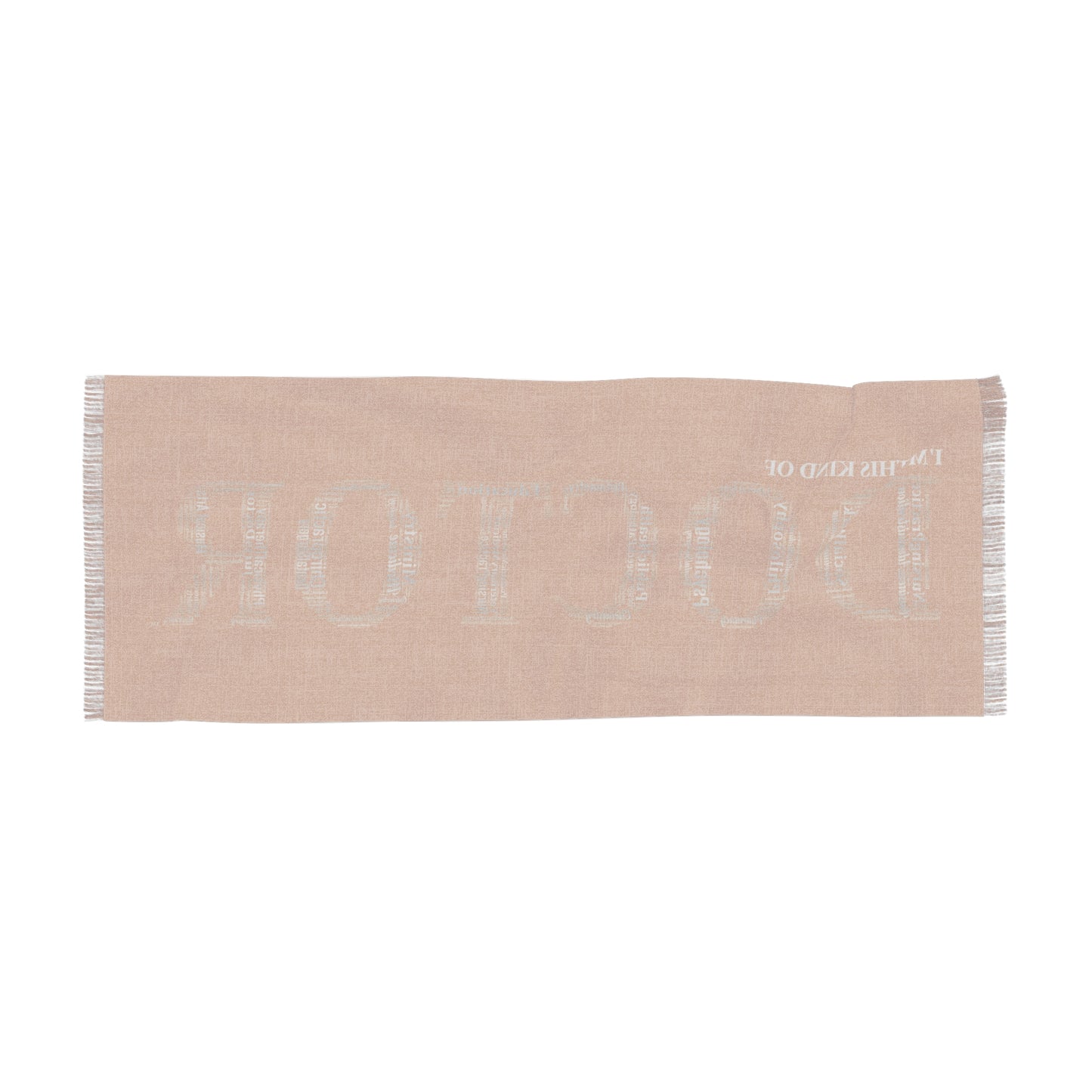 Doctoral Brown Light Scarf