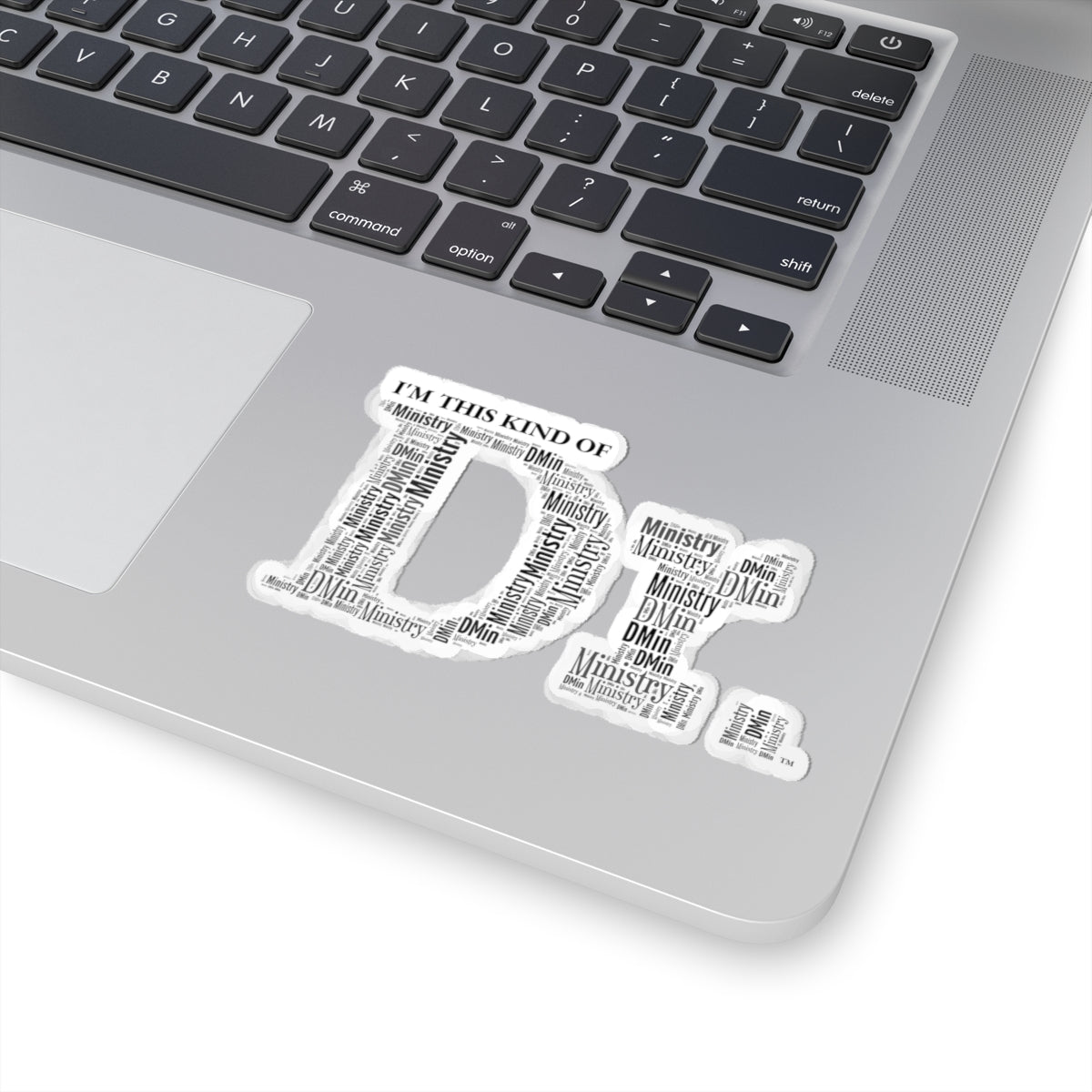 Dr of Ministry Kiss-Cut Stickers