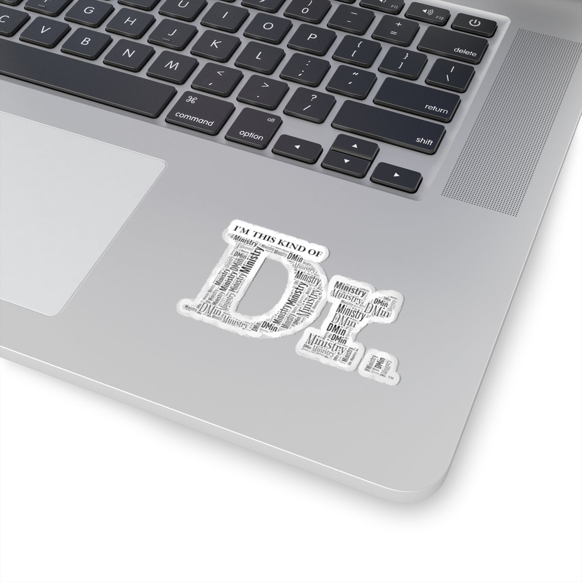 Dr of Ministry Kiss-Cut Stickers