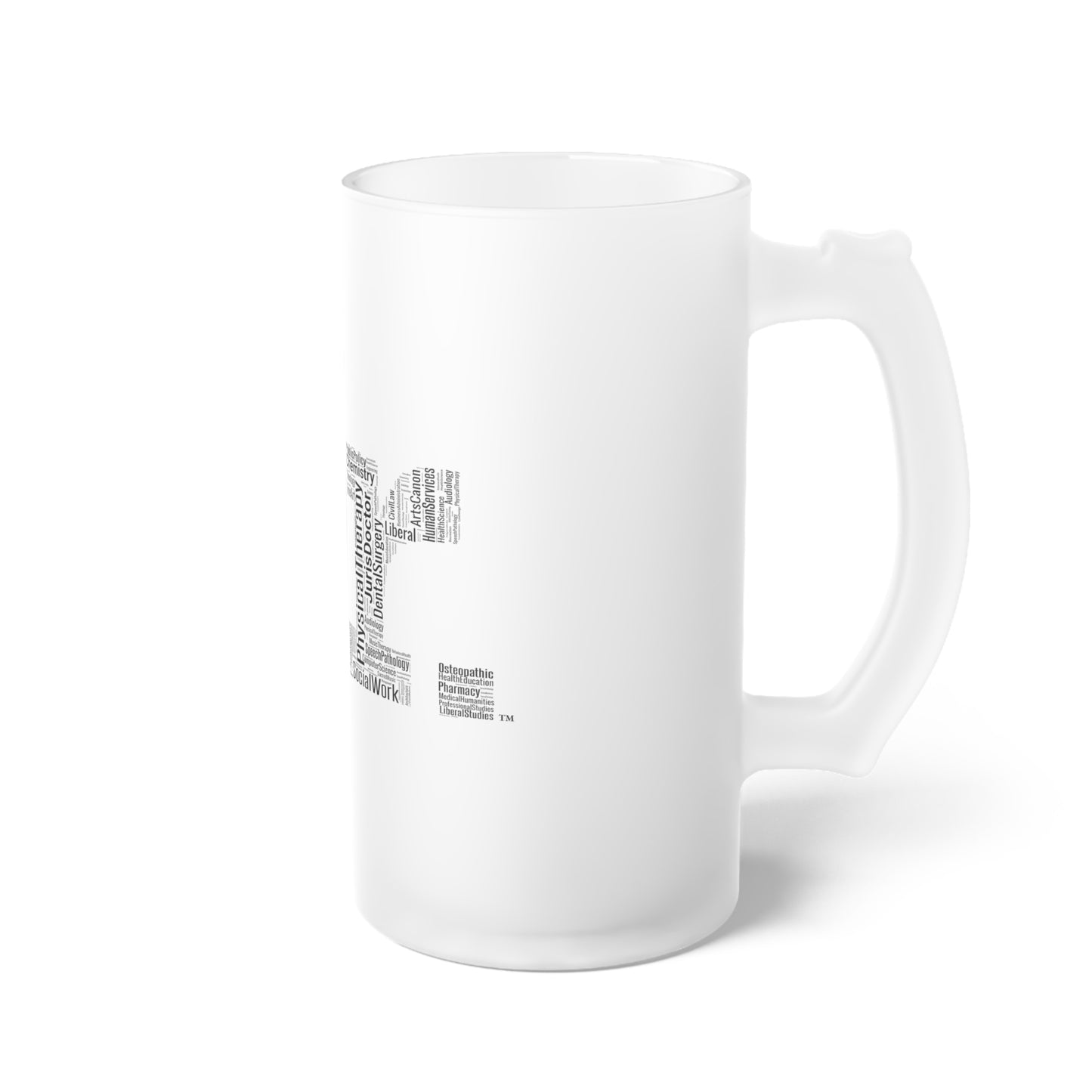 Dr. Frosted Glass Mug