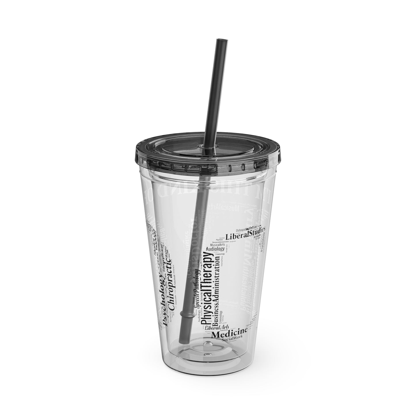 DOC Sunsplash Tumbler with Straw, 16oz