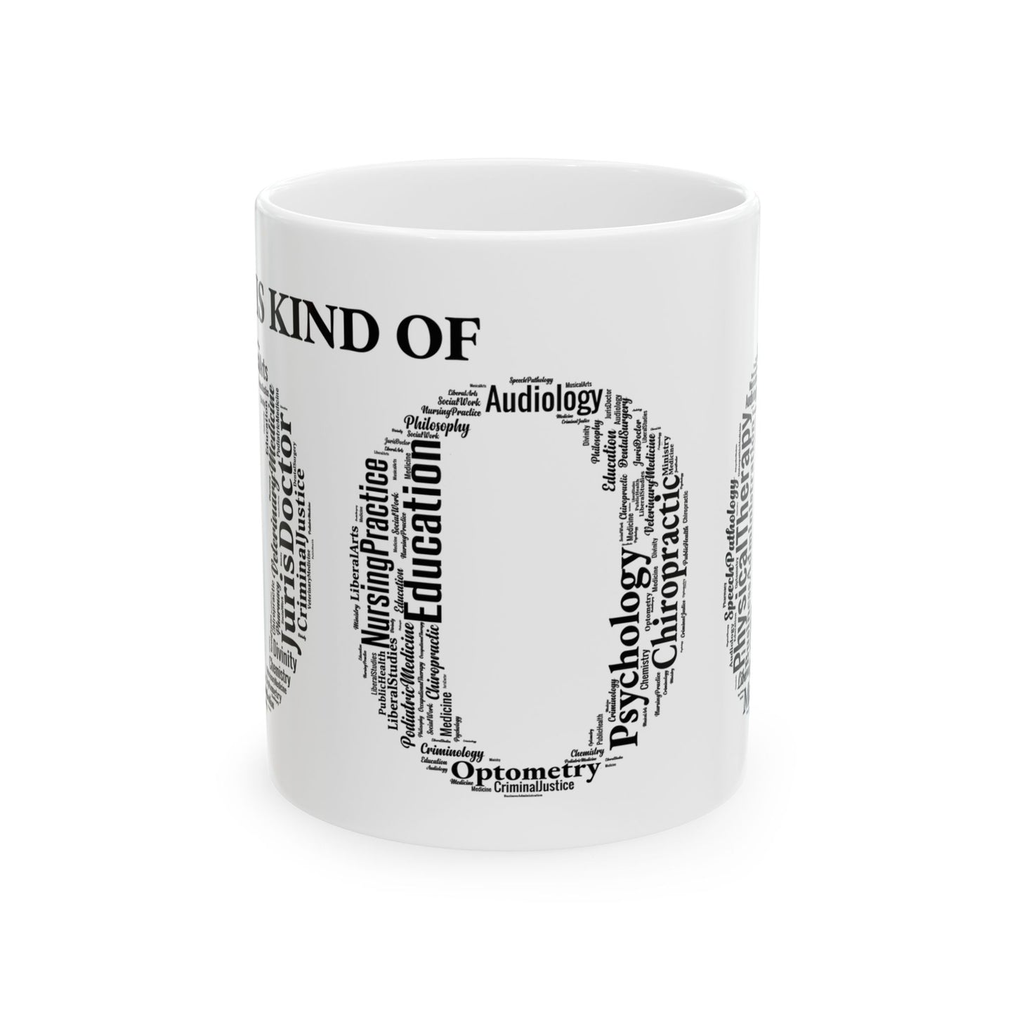 DOC White  Ceramic Mug, 11oz