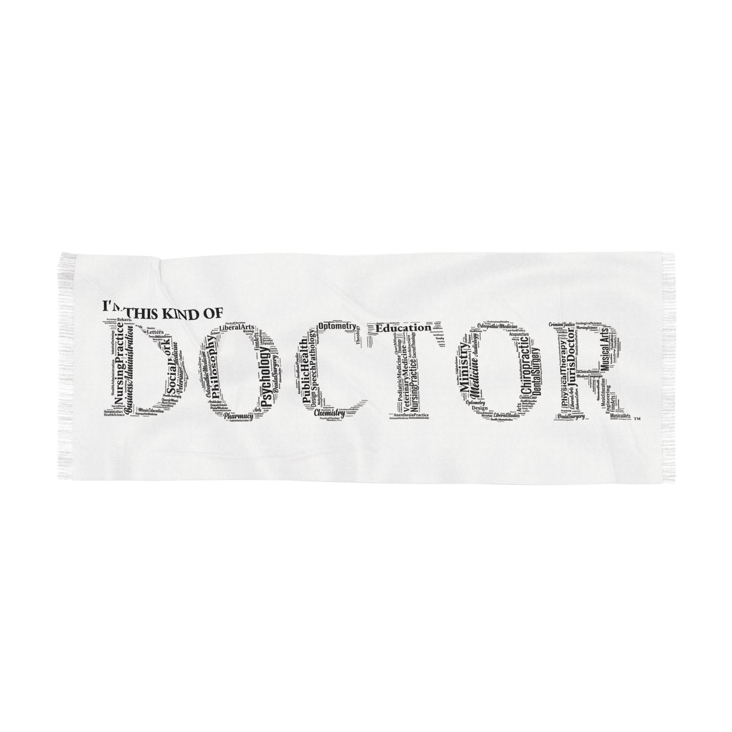 Doctor White Scarf