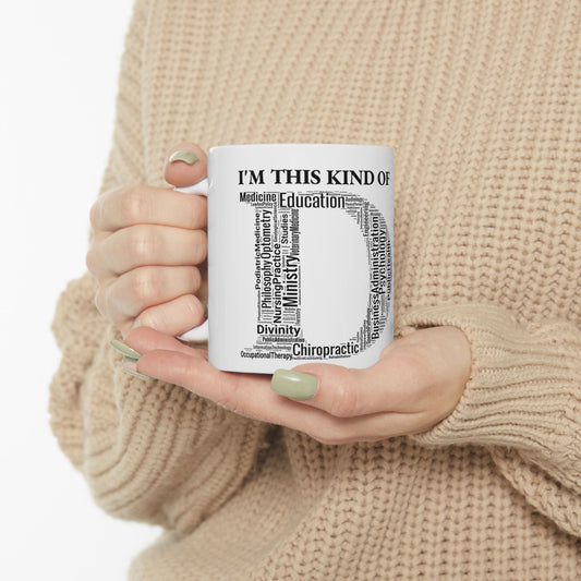 White Dr. Ceramic Mug 11oz