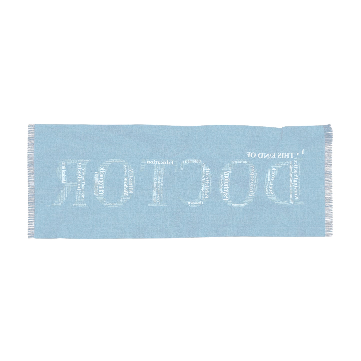 Turquoise Doctoral Light Scarf