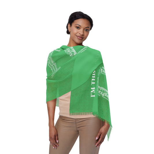 Emerald Green Doctor Light Scarf