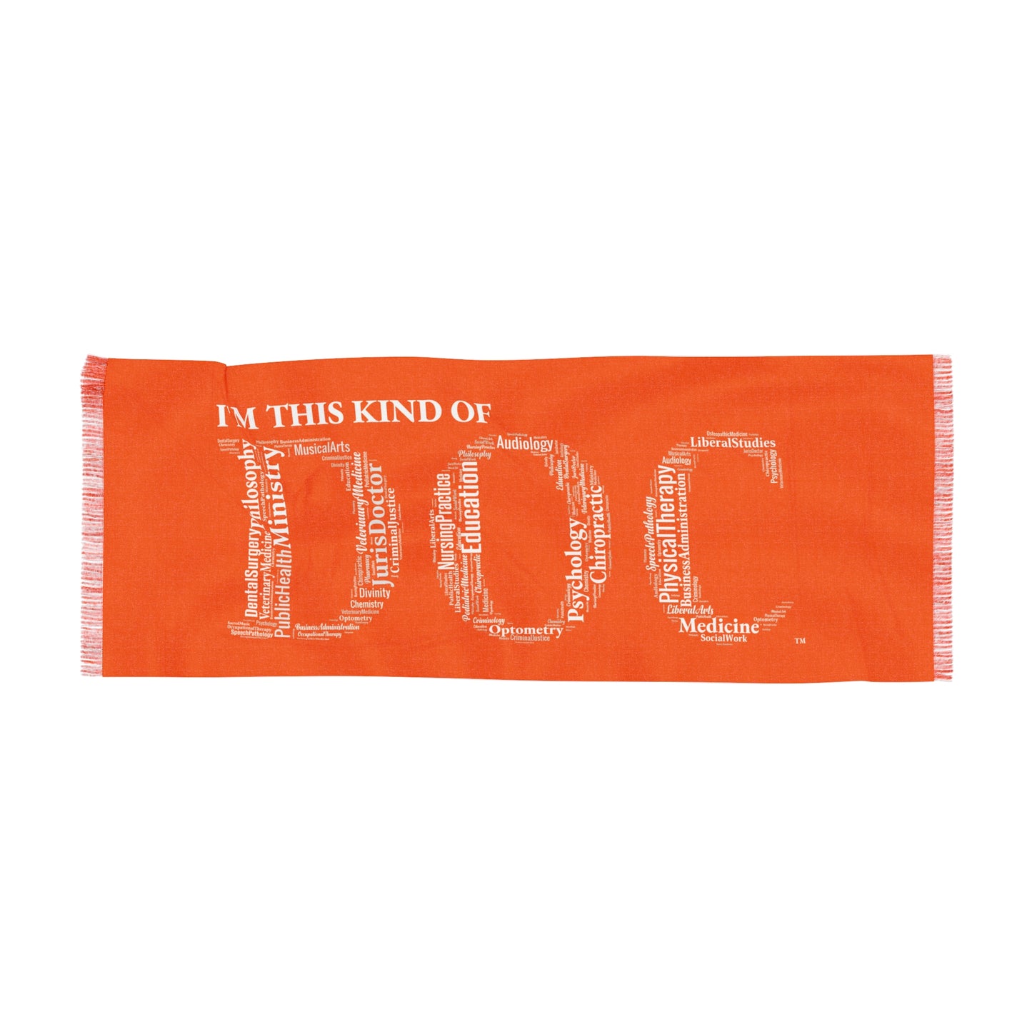 Doc Orange Doctoral Light Scarf