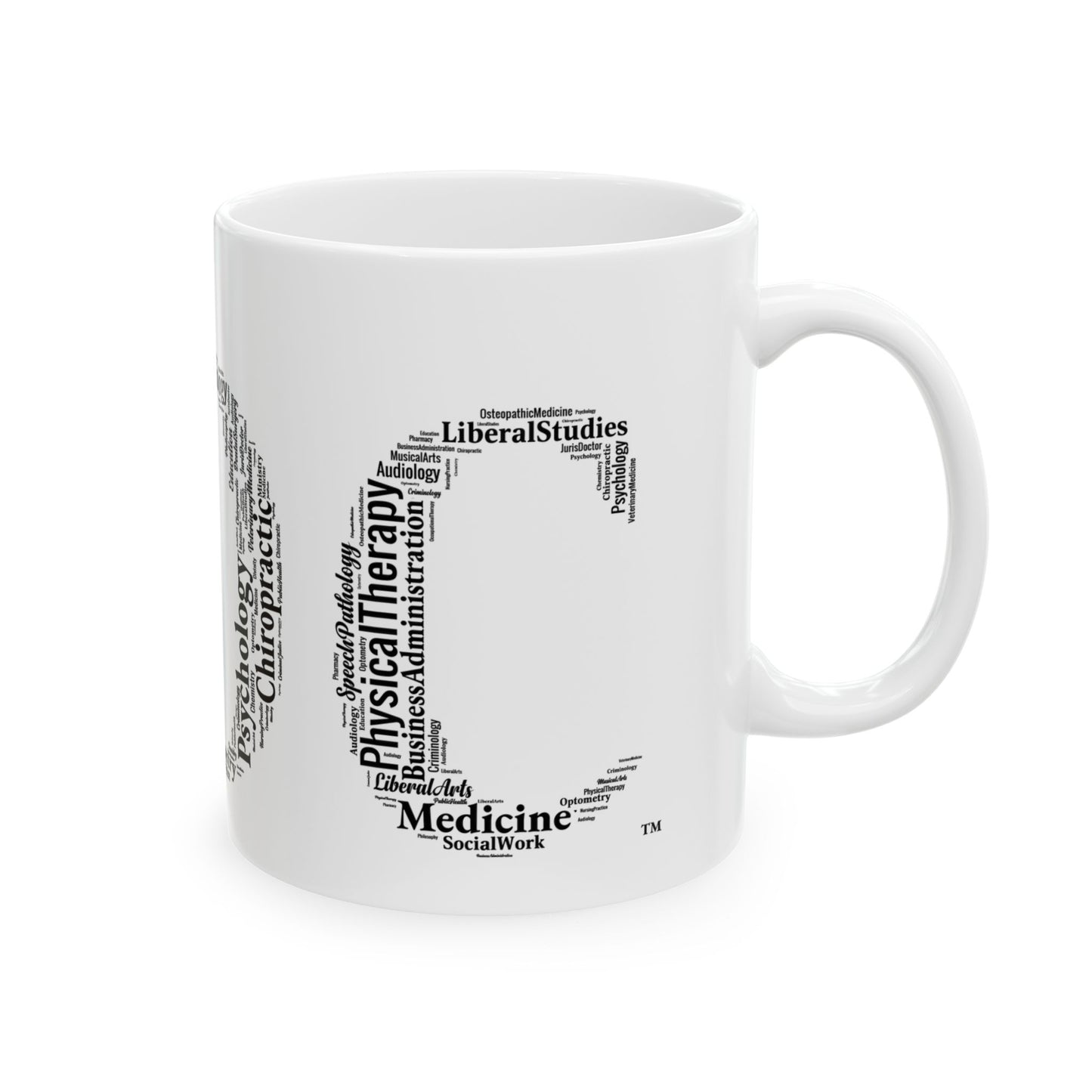 DOC White  Ceramic Mug, 11oz