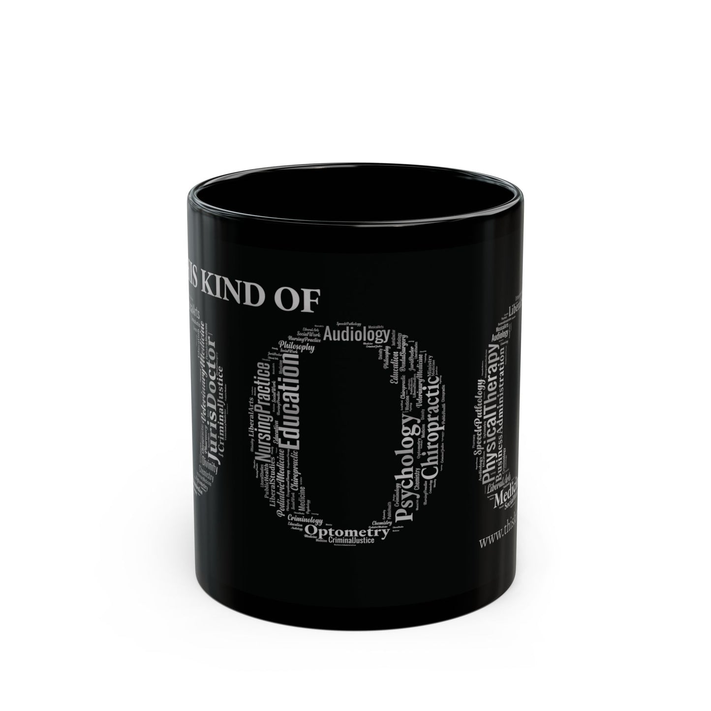 The DOC 11oz Black Mug