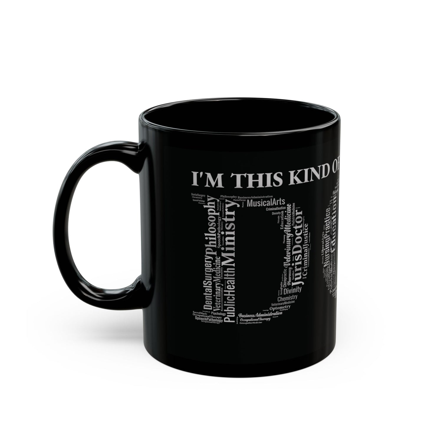 The DOC 11oz Black Mug