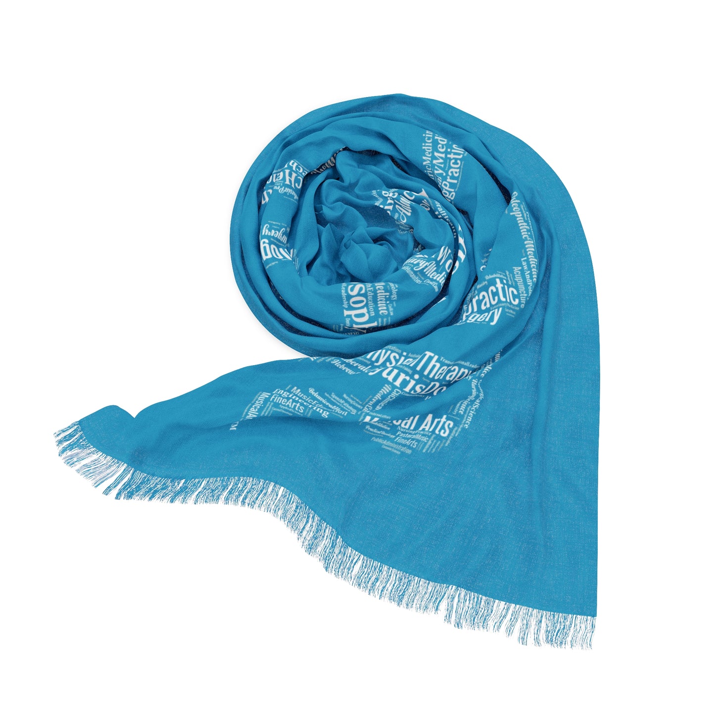 Turquoise Doctoral Light Scarf