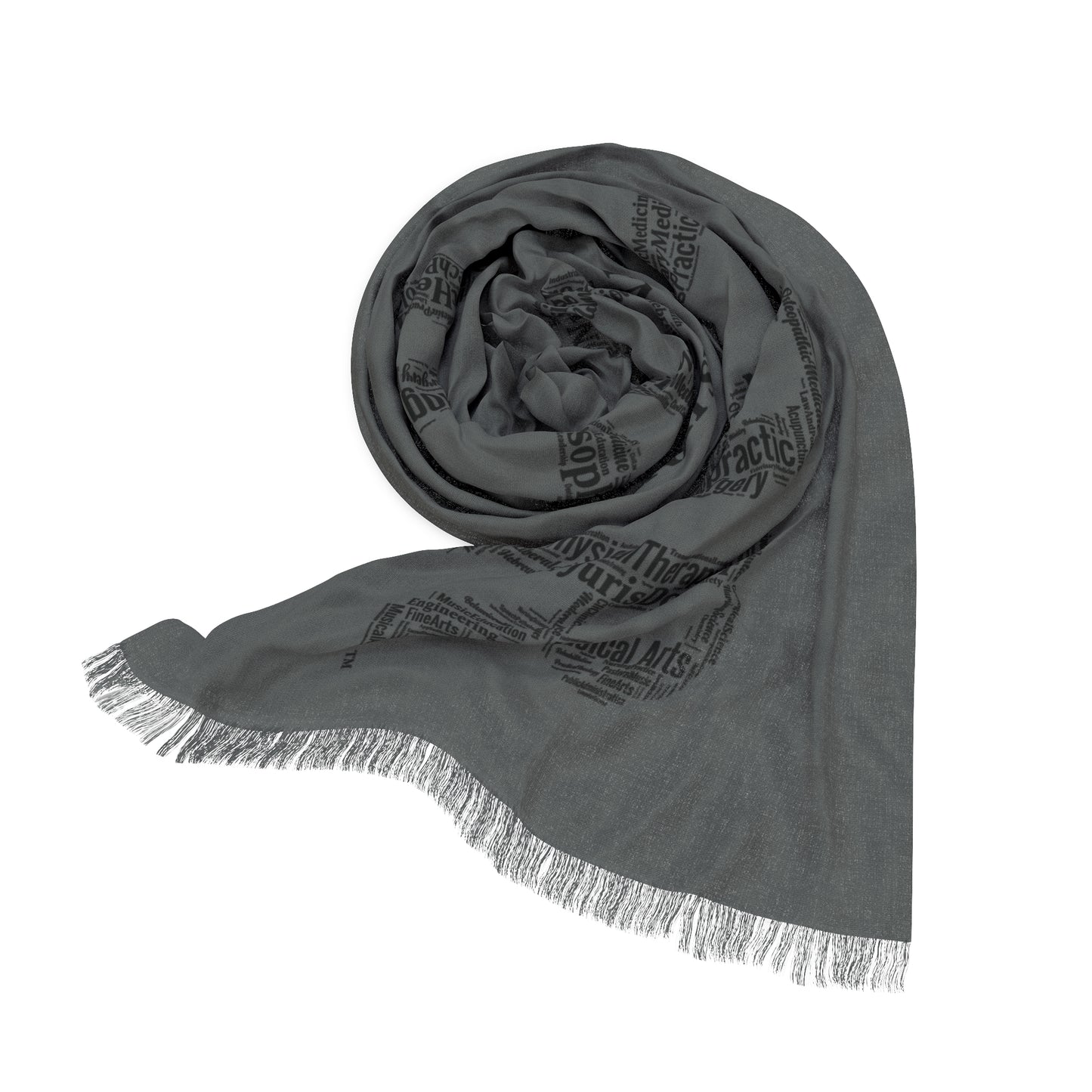 Dark Grey Doctoral Scarf