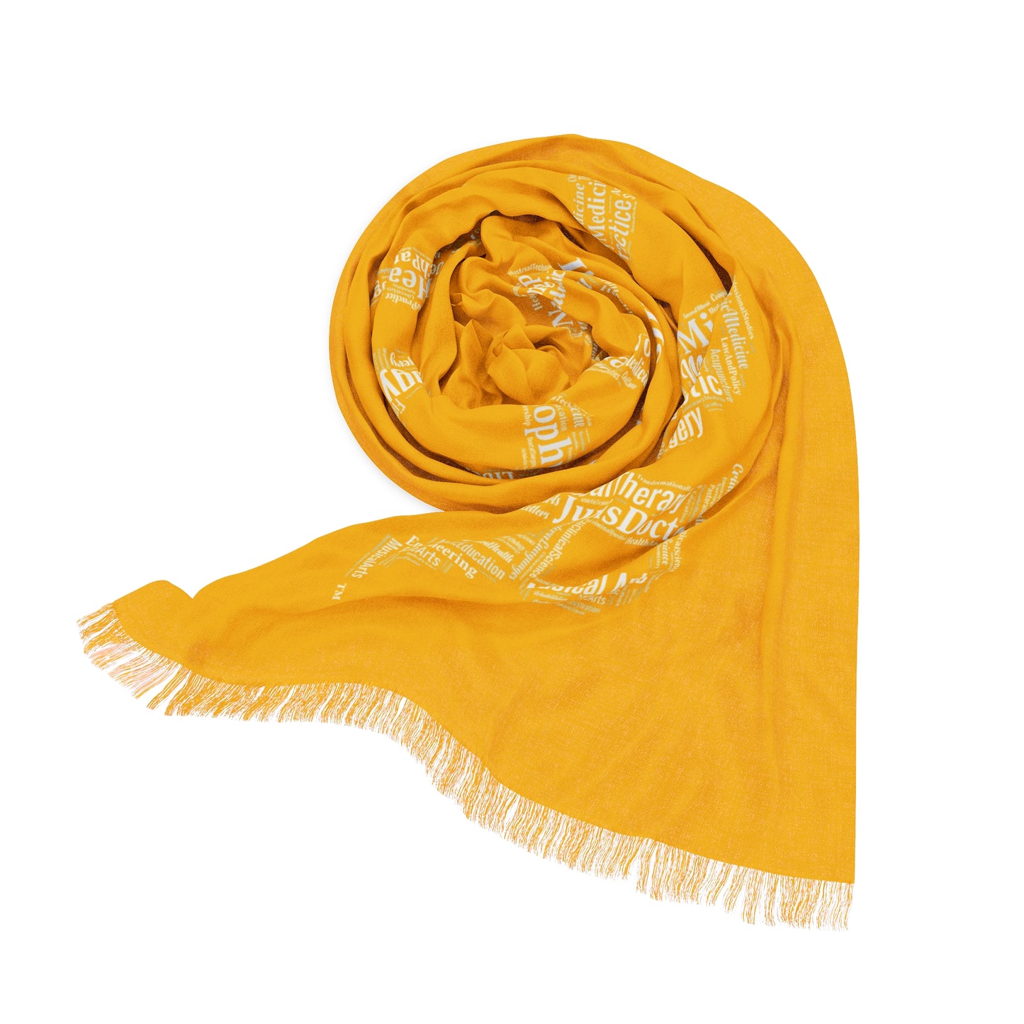 Yellow Doctoral Light Scarf