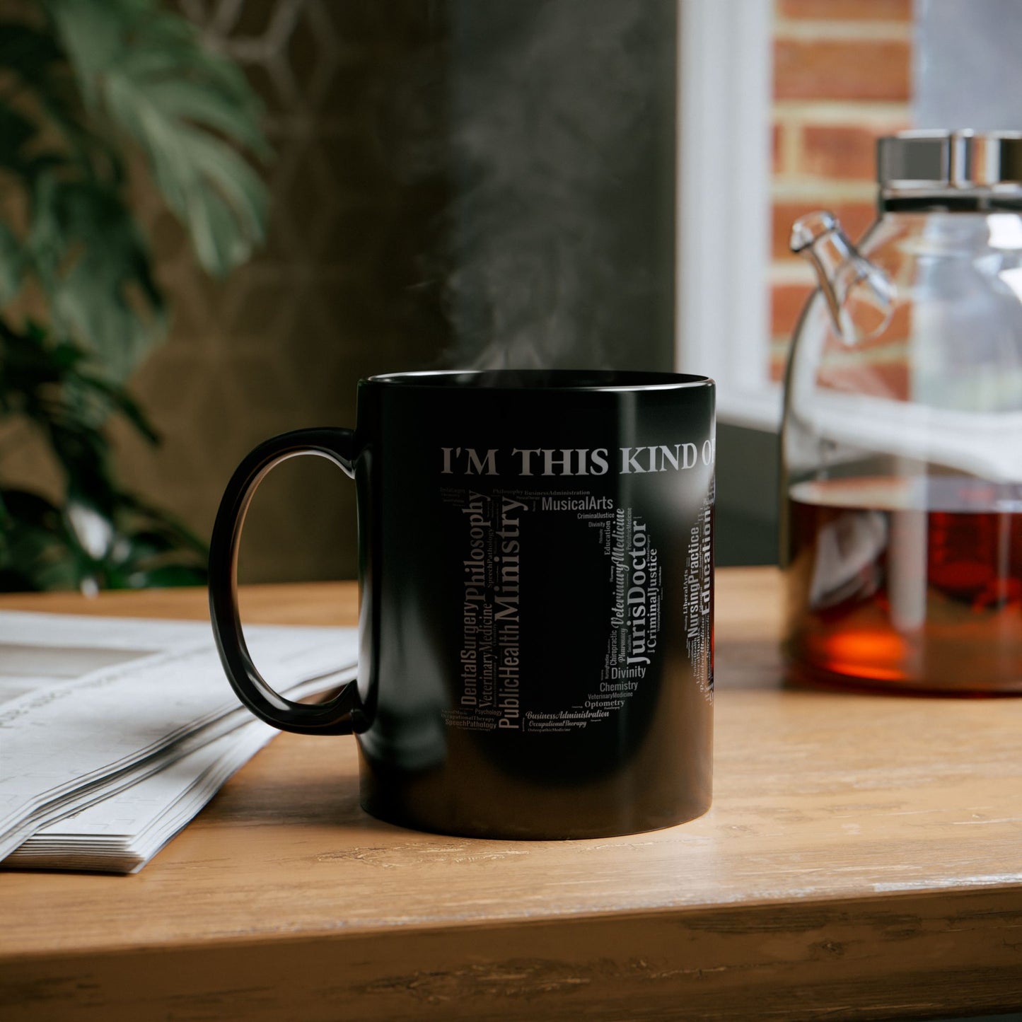 The DOC 11oz Black Mug