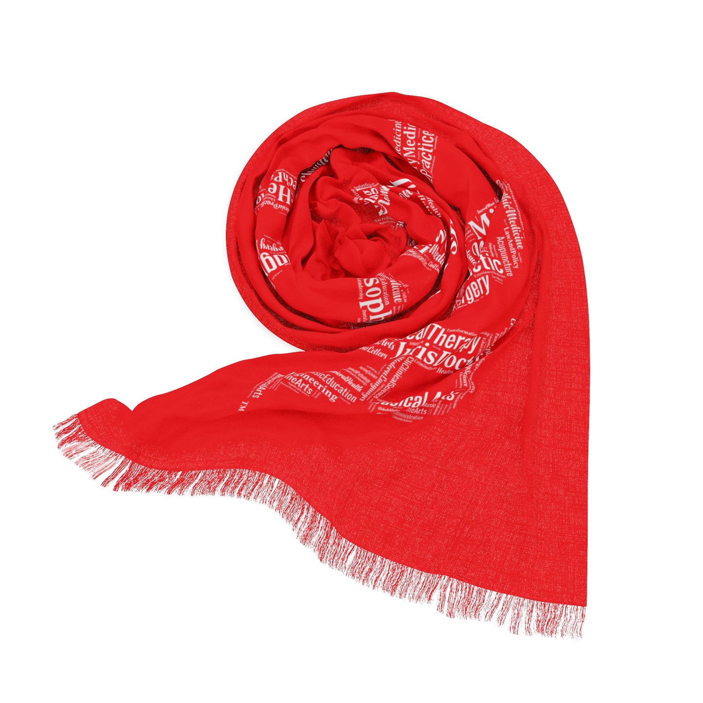 Red Doctoral Light Scarf