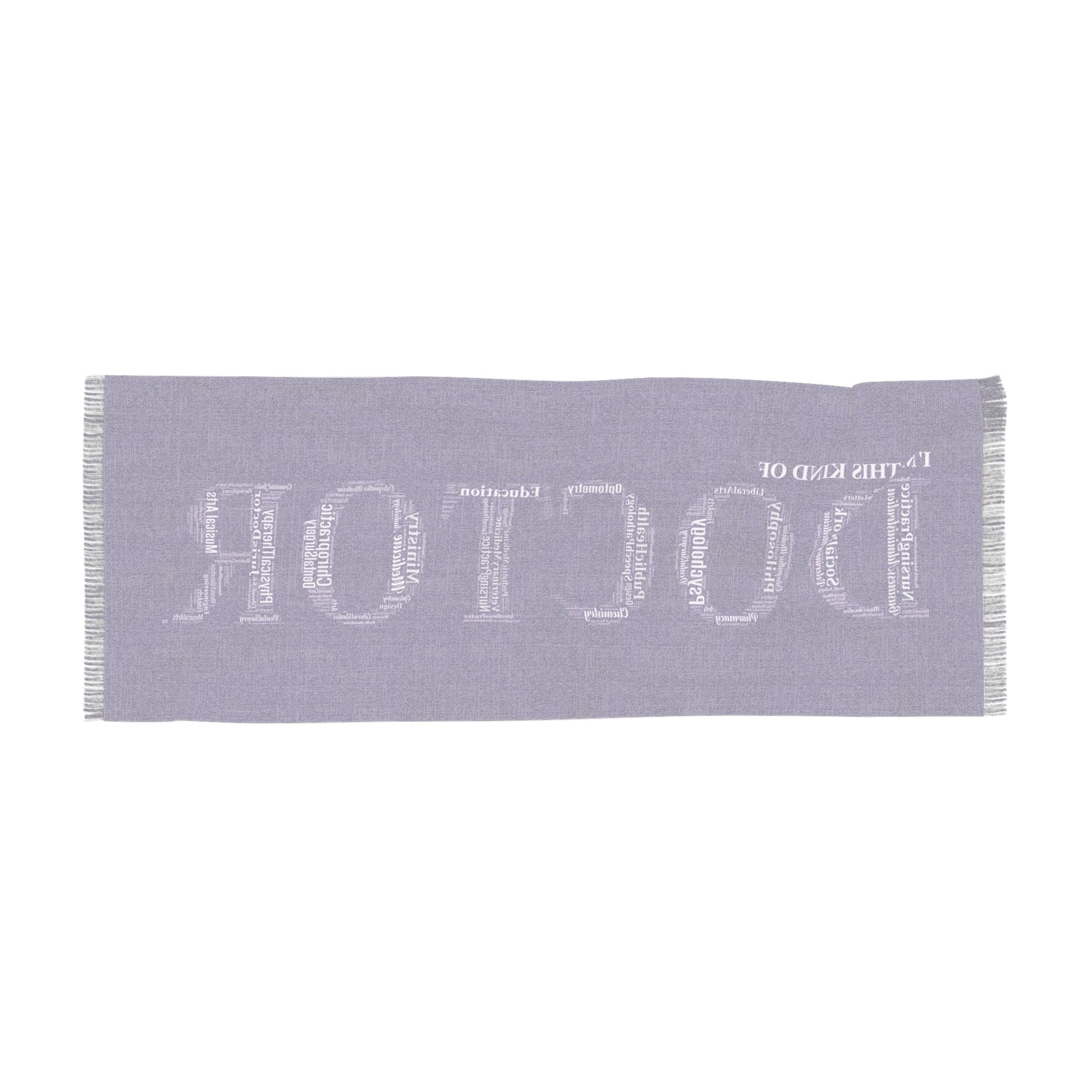 Dark Purple Doctoral Light Scarf